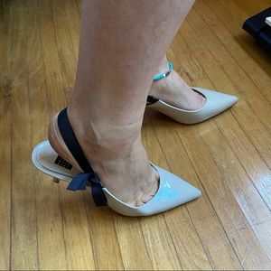 Neautral WHBM sling back heel